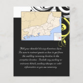 黒と黄色の逆旋回 (裏面)