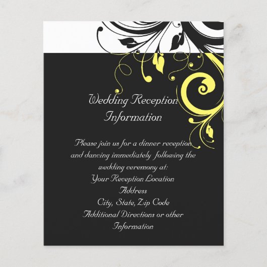 黒と黄色の逆旋回 (正面)