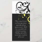 黒と黄色の逆旋回 メニュー (裏面)