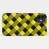 黒と黄色のiPhoneケースモダンデザイン Case-Mate iPhoneケース (裏面(横))