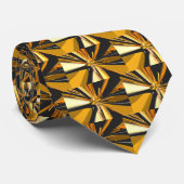 黒と黄褐色 ネクタイ (ロール)