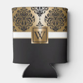 黒と黄金のアラビア語 缶クーラー (裏面)