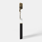 黒と黄金のアラビア語 iPhoneケース (左側面)