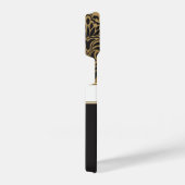 黒と黄金のアラビア語 iPhoneケース (右側面)