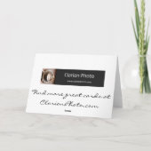 黒によって注目されるスーザン-ブランク中 カード (裏面)