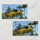 黒によって注目されるSusans 名刺 (正面/裏面)