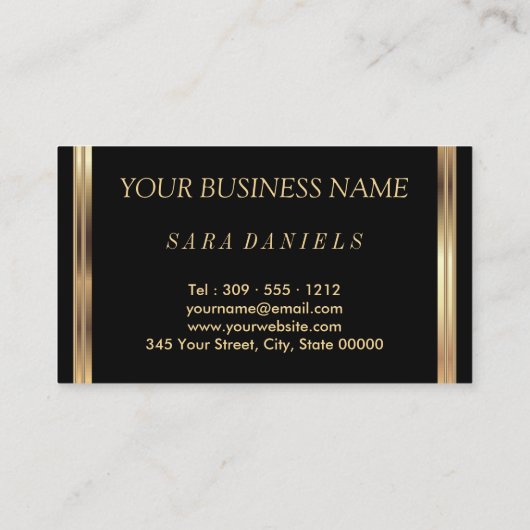 黒にシナモン赤いくちびる 名刺 (裏面)