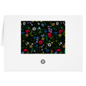 黒に咲く野花 (裏面横)