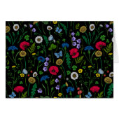 黒に咲く野花 (正面横)