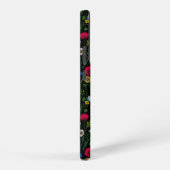 黒に咲く野花 SAMSUNG GALAXYケース (右側面)