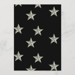 黒に灰色の星模様 アドバイスカード