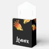 黒に燃える木目 フェイバーボックス (オープン)