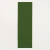 黒に美しいひまわり模様 ヨガマット (裏面)