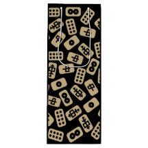 黒に茶色の麻雀