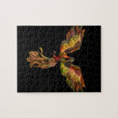 -黒に…上がるフェニックス ジグソーパズル (横)