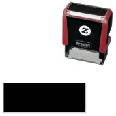 黒のカスタマイズ可能な独自の作成 セルフインキングスタンプ (インサイチュ)