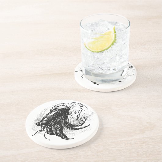 黒のカニ コースター (側面)