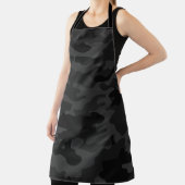 黒のカモフラージュ エプロン (インサイチュ)