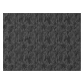 黒のカモフラージュ テーブルクロス (正面(横))