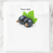 黒のカランツ ラウンドシール (バッグ)