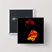 黒のカンナ 缶バッジ (正面&裏面)