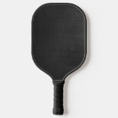 黒のキャンバス ピックルボールラケット (裏面)