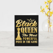 黒のクイーンはゲームで最も強力な作品 カード (黄色い花)