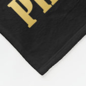 黒のクイーンはゲームで最も強力な作品 フリースブランケット (角)