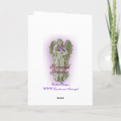 黒のクリスマスの挨拶状のヒイラギフレーム シーズンカード (裏面)