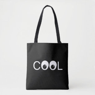 黒のクールなグッドバイブス トートバッグ