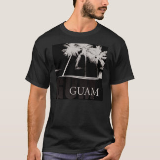 黒のグアムのワイシャツ Tシャツ