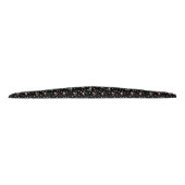 黒のゴルフサンタ タイヘッドバンド (正面)