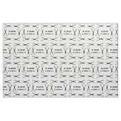 黒のシザーフレーム美容師名の追加 ファブリック (ファットクウォーター)