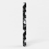 黒のジャングルサーフパターン Case-Mate iPhoneケース (裏面/右)