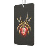 黒のスチームパンク蜘蛛 カーエアーフレッシュナー (左)