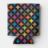 黒のダイヤカラフルンの追加 缶クーラー (正面)