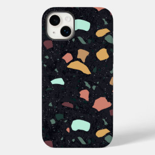 黒のテラゾパターン Case-Mate iPhone 14 PLUSケース