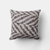 黒のドロップ クッション (裏面)