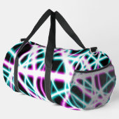 黒のネオンレーザー ダッフルバッグ (右コーナー)