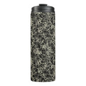 黒のネットワークニューロン – シームレスなパターン。 タンブラー (正面)