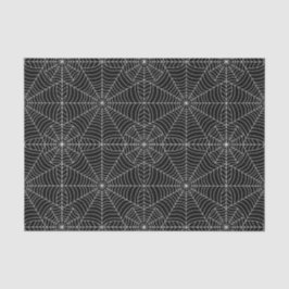 黒のハロウィンの蜘蛛の巣 薄葉紙