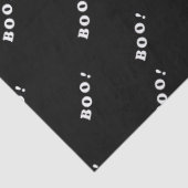 黒のハロウィーンのブー語 薄葉紙 (詳細)