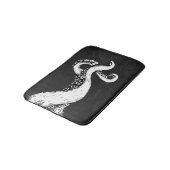 黒のバスマットにタコの触手 バスマット (アングル)