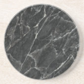 黒のバラの装飾的な石-静脈及びキャラクター コースター (正面)