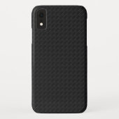 黒のパター市松模様にン車の Case-Mate iPhoneケース (裏面)