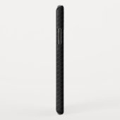 黒のパター市松模様にン車の Case-Mate iPhoneケース (裏面/右)