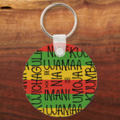 黒のヒストリー数々のカラーファッションデザイナーキーチェーン キーホルダー (裏面)