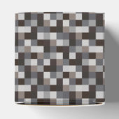 黒のピクセルパターン フェイバーボックス (上部)