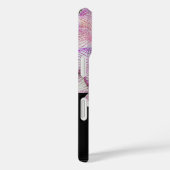 黒のピンクの蘭 Case-Mate iPhoneケース (裏面 / 右)