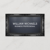 黒のフレクラシカルーム | お洒落プロフェッショナル 名刺 (正面)
